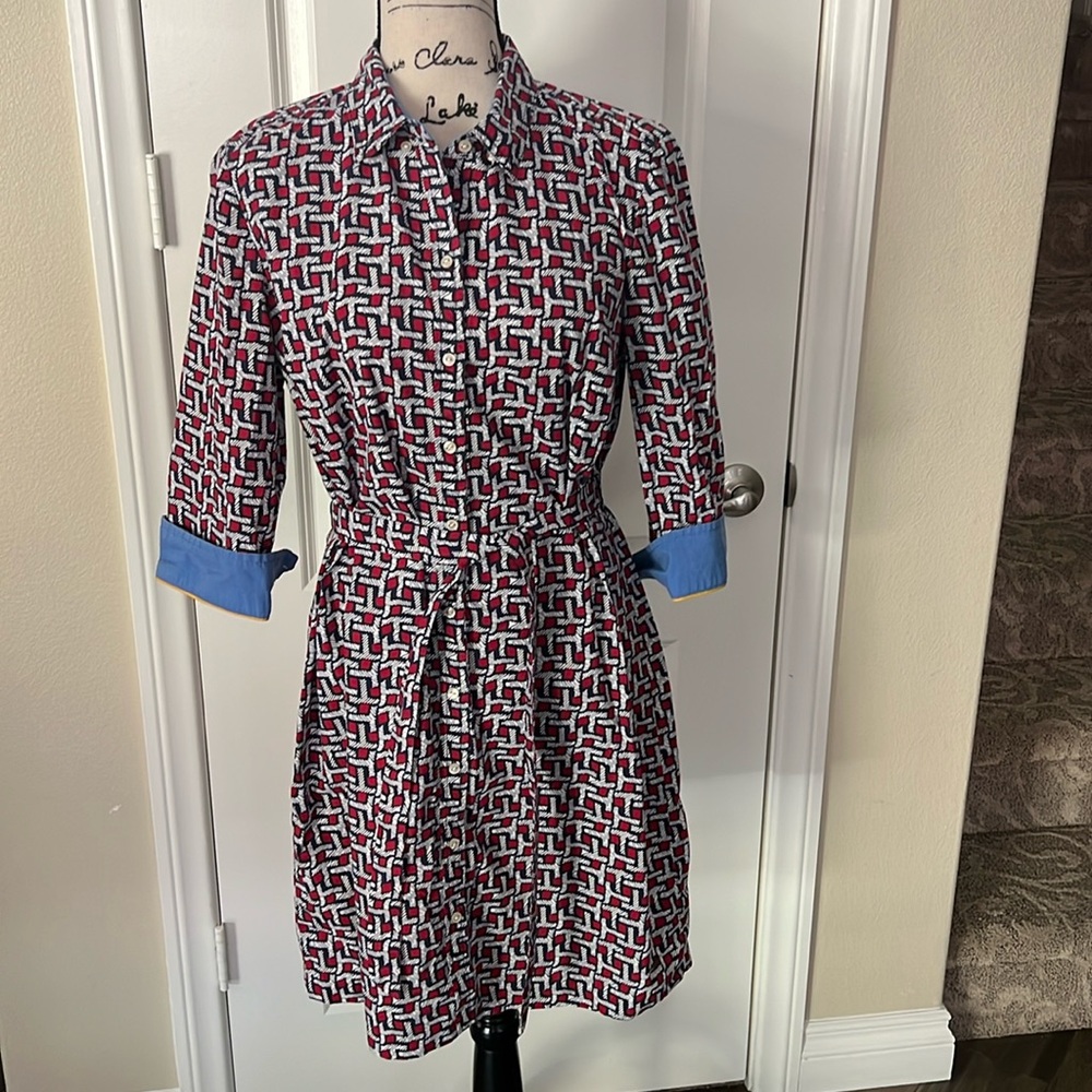 Tommy Hilfiger Belted Shirt Dress
